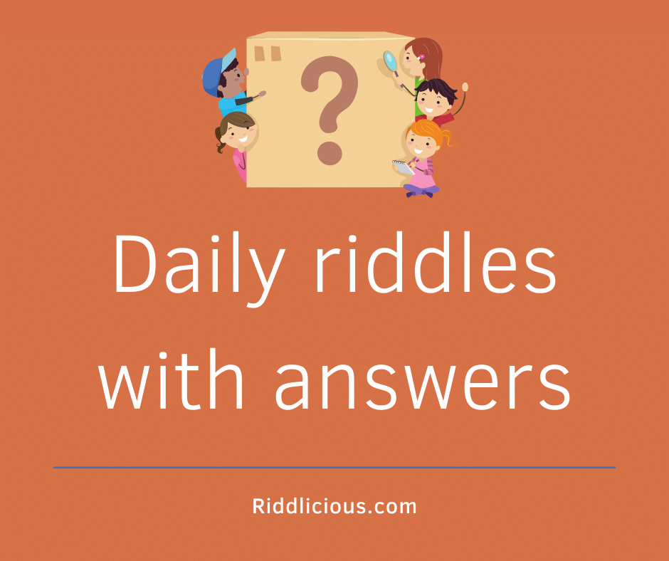 Daily riddle
