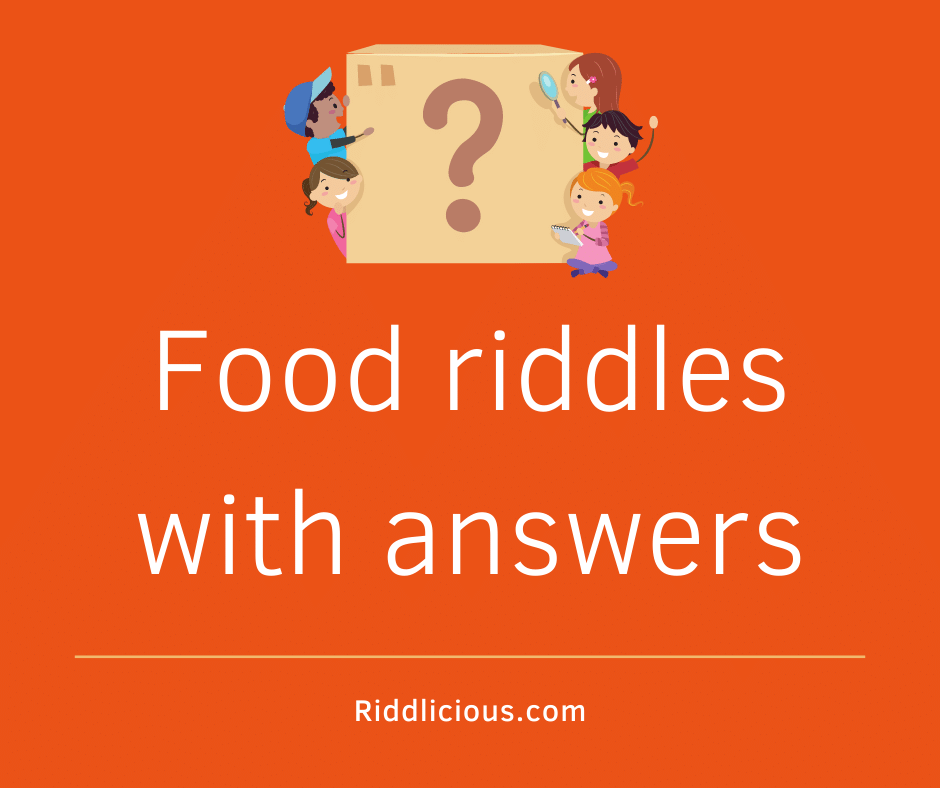 Featured image for archive of food riddles.